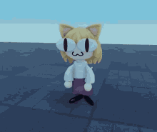 Retro 3D Neco-Arc dancing